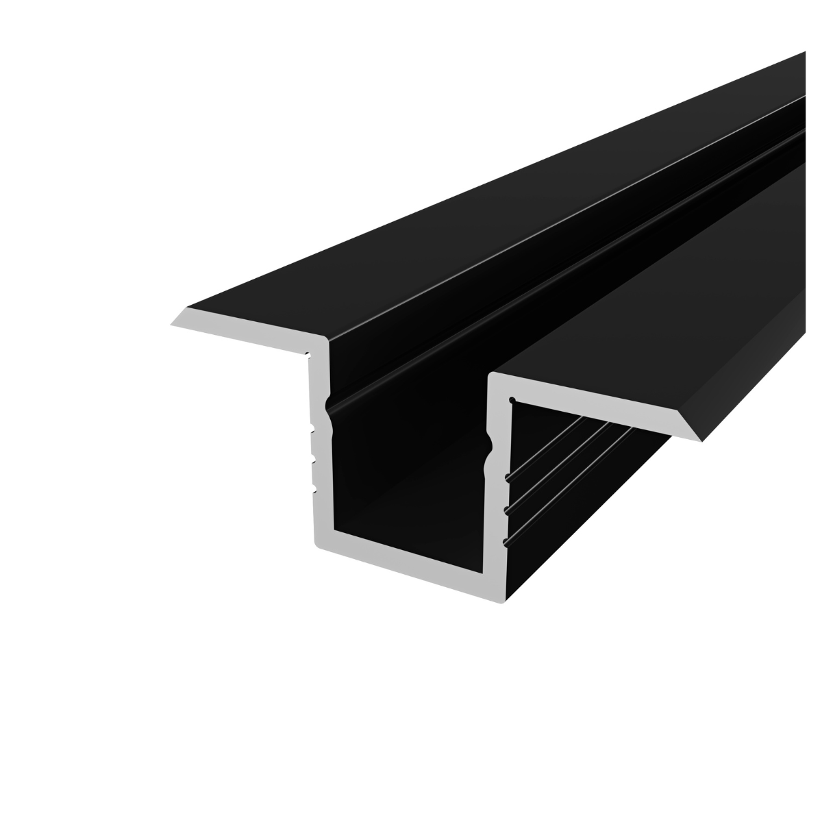 Alumiiniprofiili P6 4 2000 Mm Musta KVS Store Alumiiniprofiili P6 4 2000 Mm Musta KVS Store