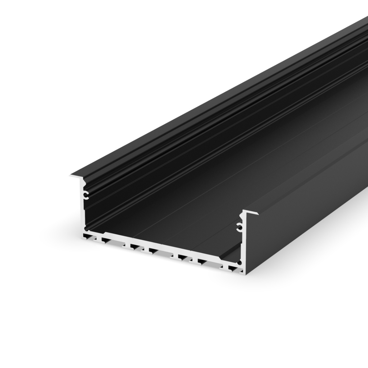 Alumiiniprofiili P27 1 2000mm Musta KVS Store Alumiiniprofiili P27 1 2000mm Musta KVS Store