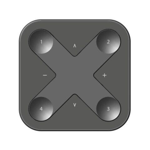 Casambi Xpress-kytkin musta long range