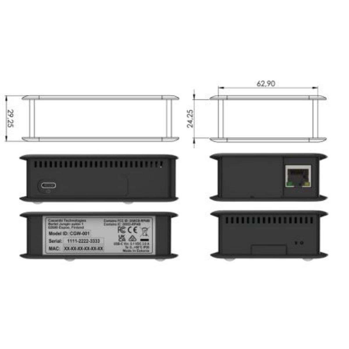 Casambi Gateway CGW-001-POE -SYÖTÖLLÄ - Image 3